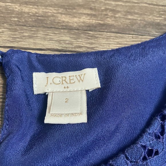 J. Crew Factory Short Sleeve Lace Top - Picture 3 of 5